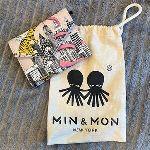 Min & Mon HeroCity Tri Fold Leather Wallet